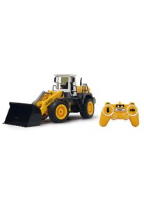 Jamara Rc-Bagger »Radlader 440 2,4ghz«, Mit Motorensound gelb, Radlader mit Sound- und Lichtfunktion