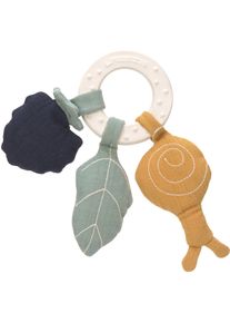 Lässig Lässig Beißring »Garden Explorer, Snail«, Mit Greiffunktion; Peta-Approved Vegan; Enthält Bio-Baumwolle bunt, Greif- und Beißring »Garden...
