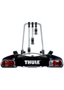 Thule Kupplungsfahrradträger »Euroway g2 13 Pin«, Zur Montage Auf Der Anhängekupplung silberfarben , Transportiert Fahrräder mit großem Radstand...