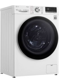 LG Waschmaschine, F4Wv709At1, 9 Kg, 1400 U/Min, Automatische Waschmitteldosierung weiß, Inverter Direct Drive™