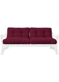 Karup Design Schlafsofa »Step«, Inkl. Futonmatratzen, Bezugsqualität 1 rot , Bett, Sofa oder Recamiere