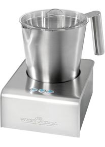 ProfiCook Milchaufschäumer »Pc-Ms 1032«, 650 W, Inox silberfarben, Milchaufschäumer mit hochwertigem Edelstahlgehäuse inkl. Edelstahlrührgefäß und...