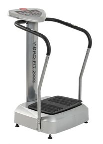 Motive Fitness by U.N.O. Vibrationsplatte »Vibro-Fit 2000«, 300 W schwarz, 300 Watt Motorleistung