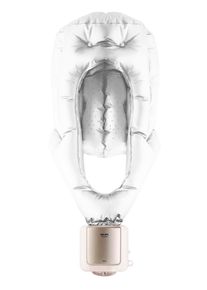 Krups Haartrockenhaube »cf6000«, 600 W, Antistatikfunktion Ionic, 2 Geschwindigkeiten weiß, Sanftes Haare trocknen dank schonendem Luftstrom,...