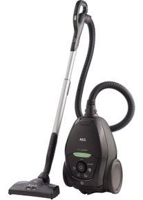 AEG Bodenstaubsauger »vx82-1-Öko«, 600 W, Mit Beutel, Aus 75% Recyclingkunststoff schwarz, Performance neu definiert. Smart und leise.