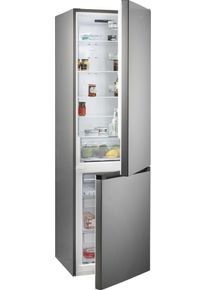 Gorenje Kühl-/Gefrierkombination »Nrk6202Ew4«, Nrk6202Es4, 200 Cm Hoch, 60 Cm Breit silberfarben, Rauminhalt gesamt: 331 Liter