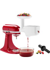 KitchenAid Pürieraufsatz »5ksmfvsp«, Funktioniert Nur Mit Fleischwolf 5ksmfga (Nicht Im Lieferumfang) weiß, Optionales Zubehör für die Küchenmaschine