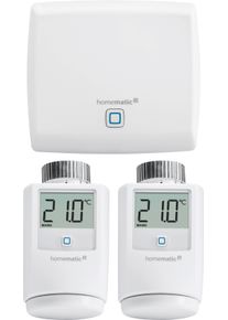 homematic IP Smart-Home Starter-Set »Heizen (3-Tlg.)«, (Set) weiß , Der Access Point verbindet das Smartphone über die homematic IP Cloud mit den...