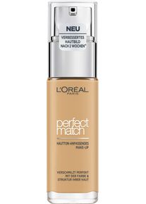L'oréal Paris Foundation »Perfect Match Make-Up« beige - 30 ml, Pflege, Schutz und Foundation in einem Produkt