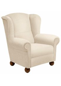 Max Winzer® Ohrensessel »Malmö«, Inklusive Hocker beige, Größe B/H/T: 90 cm x 100 cm x 89 cm Microfaser Microfaser, In 3 Bezugsqualitäten lieferbar