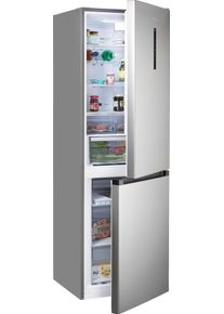 Gorenje Kühl-/Gefrierkombination »Nrk 6192«, Nrk6192Axl4, 185 Cm Hoch, 60 Cm Breit silberfarben, Rauminhalt gesamt: 300 Liter