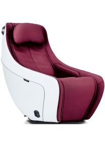 SYNCA Massagesessel rot, Größe B/H/T: 56 cm x 66 cm x 117 cm Kunstleder Kunstleder, Kopfpolsterung