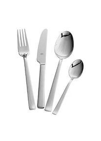 Bsf Besteck-Set »Cult«, (Set, 30 Tlg.), Edelstahl 18/10 Mattiert silberfarben 30 tlg. Spuel, Aus hochwertigem Edelstahl 18/10, mattiert