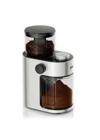 Braun Kaffeemühle »Kaffeemühle Freshset kg7070«, 110 W, Scheibenmahlwerk, 220 G Bohnenbehälter, Mit Überhitzungsschutz schwarz, 15...