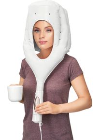 PROFICARE Haartrockenhaube »Pc-Hth 3003«, 400 W, 2 Aufsätze, Trockenhaube, Haartrockner + Lockenbürste In Einem weiß, Haartrockenhaube mit 400 Watt