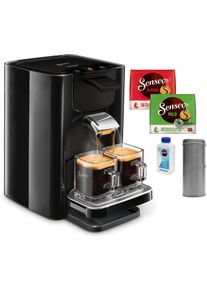 Philips Senseo Kaffeepadmaschine »Senseo® Quadrante hd7865/60«, Inkl. Gratis-Zugaben Im Wert Von 23,90 Uvp schwarz, SENSEO® Kaffee Boost...