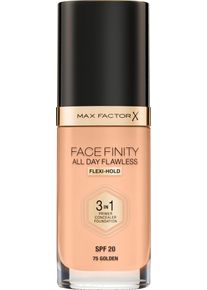 Max Factor Foundation »Facefinity All Day Flawless« beige - 30 ml, Primer, Concealer und Foundation in Einem - für langanhaltende, hohe Deckkraft...