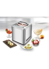 Unold Elektro Unold Eismaschine »Exclusiv 48872«, 2 L, 180 W silberfarben, Volumen für ca. 2 Liter Eiscreme
