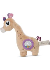 Nici Greifspielzeug »Activity-Schmusetier, My First 2d Giraffe Sasuma, 20 Cm«, Mit Rassel lila, Activity-Schmusetier »My first Nici, 2D Giraffe...