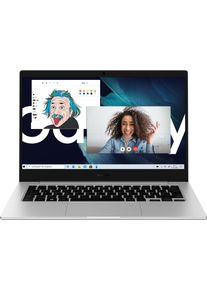 Samsung Notebook »Galaxy Book Go«, (35,49 Cm/13,9 Zoll), Qualcomm, Snapdragon™, Adreno 618, 128 Gb Ssd silberfarben, Qualcomm Snapdragon™ 7c 2,55 GHz