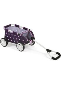 Bayer Chic 2000 chic2000 Puppen Ziehwagen »Skipper, «, (1 Tlg.) lila, Bollerwagen »Skipper, lila«