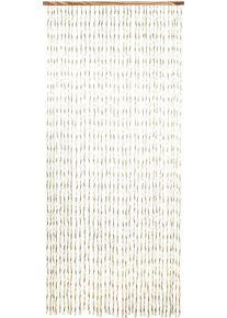 Locker Türvorhang »Circles«, (1 St.) beige, Größe 200 cm , Dekorativer Sichtschutz