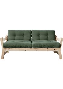 Karup Design Schlafsofa »Step«, Inkl. Futonmatratzen, Bezugsqualität 1 grün , Bett, Sofa oder Recamiere