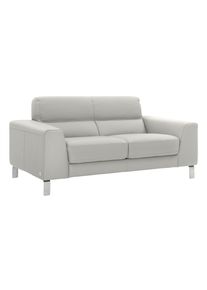 Calia italia 2-Sitzer »Simon«, In Zwei Lederqualitäten braun, Größe B/H/T: 172 cm x 81 cm x 94 cm B/H/T: 172 cm x 81 cm x 94 cm Leder SORRENTO,...