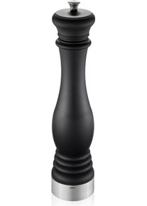 Gefu Salz-/Pfeffermühle »Flavio®«, Stufenlos Einstellbares Keramik-Mahlwerk schwarz , Elegante Salz/Pfeffermühle von Gefu