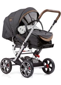 Gesslein Kombi-wagen »f10 Air+, Eloxiert/Tabak, Anthrazit/Sterne «, Mit Tragetasche c1 Lift; Zum Teil Aus Recyceltem Material grau, Sportwagen...