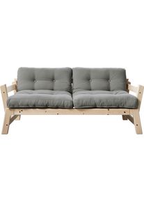 Karup Design Schlafsofa »Step«, Inkl. Futonmatratzen, Bezugsqualität 1 grau , Bett, Sofa oder Recamiere