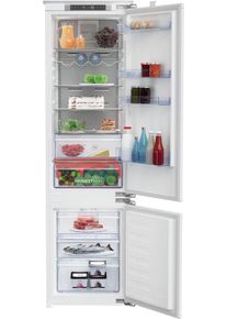 Beko Einbaukühlgefrierkombination »Bcna306E4Fn«, Bcna306E4Fn, 193,5 Cm Hoch, 54 Cm Breit silberfarben, Nutzinhalt: 284 Liter