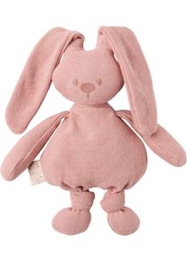 Nattou Kuscheltier »Lapidou Cuddly Cotton Hase, « rosa, Niedlicher Kuschelhase aus weicher Baumwolle