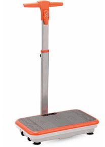 MediaShop Vibrationsplatte »Vibroshaper«, 200 W, 3 Intensitätsstufen, (Set, Mit Trainingsbändern), Mit Abnehmbarer Haltestange grau, Mit...