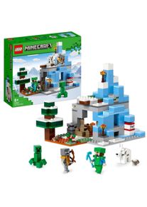 Lego® Konstruktionsspielsteine »Die Vereisten Gipfel (21243)Minecraft«, (304 St.), Made In Europe bunt, Fans des Minecraft-Videospiels können das...