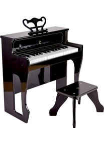 HAPE Spielzeug-Musikinstrument »Klangvolles E-Piano«, Inklusive Hocker; Fsc®- Schützt Wald - Weltweit schwarz, Spielzeug-Musikinstrument...
