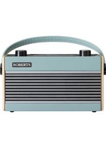 Roberts Radio Digitalradio (Dab+) »Ramblerbt«, (Bluetooth Fm-Tuner-Digitalradio (Dab+) blau, DAB+ / FM-Radio in kristallklarer Klangqualität