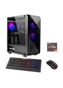 Hyrican Gaming-Pc »Striker 6914«, Windows 11 schwarz, Größe Microsoft Windows 11 Home (64 Bit), Ryzen 5 5500 mit 6x 3,6GHz (bis zu 4,2GHz) Cache 16MB