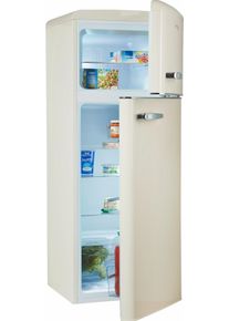 Amica Kühl-/Gefrierkombination, Kgc 15635 B, 144 Cm Hoch, 55 Cm Breit beige, Rauminhalt gesamt: 206 Liter