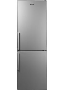 Gorenje Kühl-/Gefrierkombination »Nrk 6192 es5f«, Nrk6192Es5F, 185 Cm Hoch, 60 Cm Breit silberfarben, Rauminhalt gesamt: 300 Liter