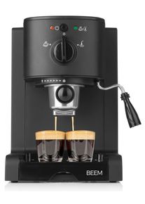 BEEM Siebträgermaschine »Espresso Perfect Ii Ultimate 20bar« schwarz, Mit dieser Espressomaschine lassen sich einfache und doppelte Espressi,...