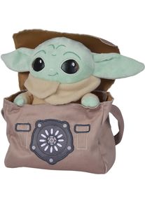 Simba Kuscheltier »Disney Mandalorian, Grogu Mit Tasche, 25 Cm« bunt, Plüschtier »Disney Mandalorian, Grogu mit Tasche, 25 cm«