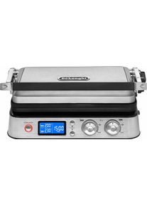 De'Longhi De'longhi Kontaktgrill »Multigrill cgh1020d«, 2000 W schwarz, Mit 6 Funktionseinstellungen