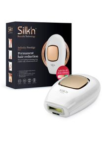 Silk'n Silk'n Ipl-Haarentferner »Infinity Prestige«, 600.000 Lichtimpulse weiß, Dauerhafte Haarentfernung für Körper und Gesicht mit eHPL