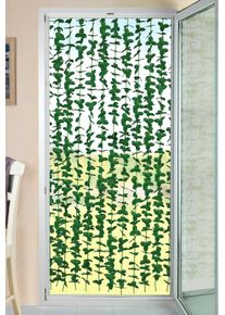 Wenko Türvorhang, (1 St.), Bxh: 90X190 Cm grün, Größe 190 cm , Täuschend echte Lianen-Optik - die dekorative Lösung für Balkon, Terrasse und Wohnung