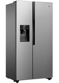 Gorenje Side-by-Side »NRS9EVX« 179 cm hoch 91 cm breit in silberfarben
