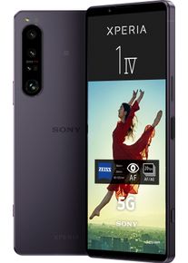 Sony Smartphone »Xperia 1 Iv 5g«, Purple lila, 16,51 cm / 6,5" 4K HDR OLED Touchscreen Display