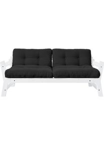 Karup Design Schlafsofa »Step«, Inkl. Futonmatratzen, Bezugsqualität 1 grau , Bett, Sofa oder Recamiere