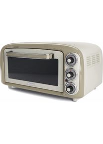 Ariete Minibackofen »Vintage 979 Creme« beige, 18 L Garraum
