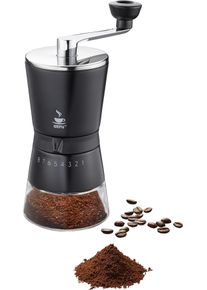 Gefu Kaffeemühle »Santiago«, Kegelmahlwerk, 8 Stufen Mahlwerk grau, Kaffeemühle von Gefu